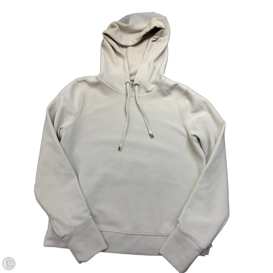 Athletic Sweatshirt Hoodie By Calvin Klein Performance In Tan, Size: Xs