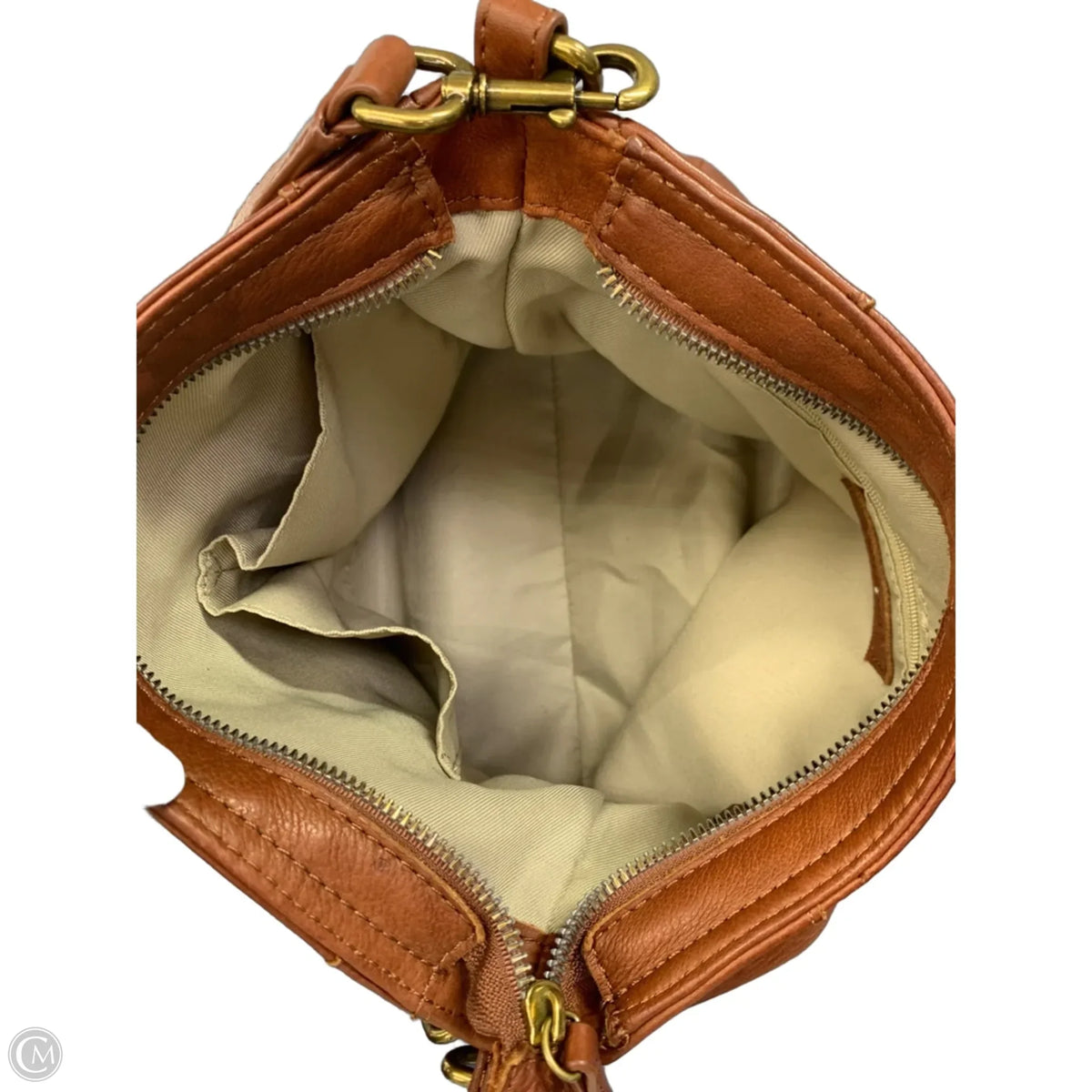 Handbag Leather By American Leather Co, Size: Medium