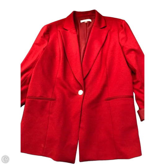 Blazer By Kasper In Red, Size: 18