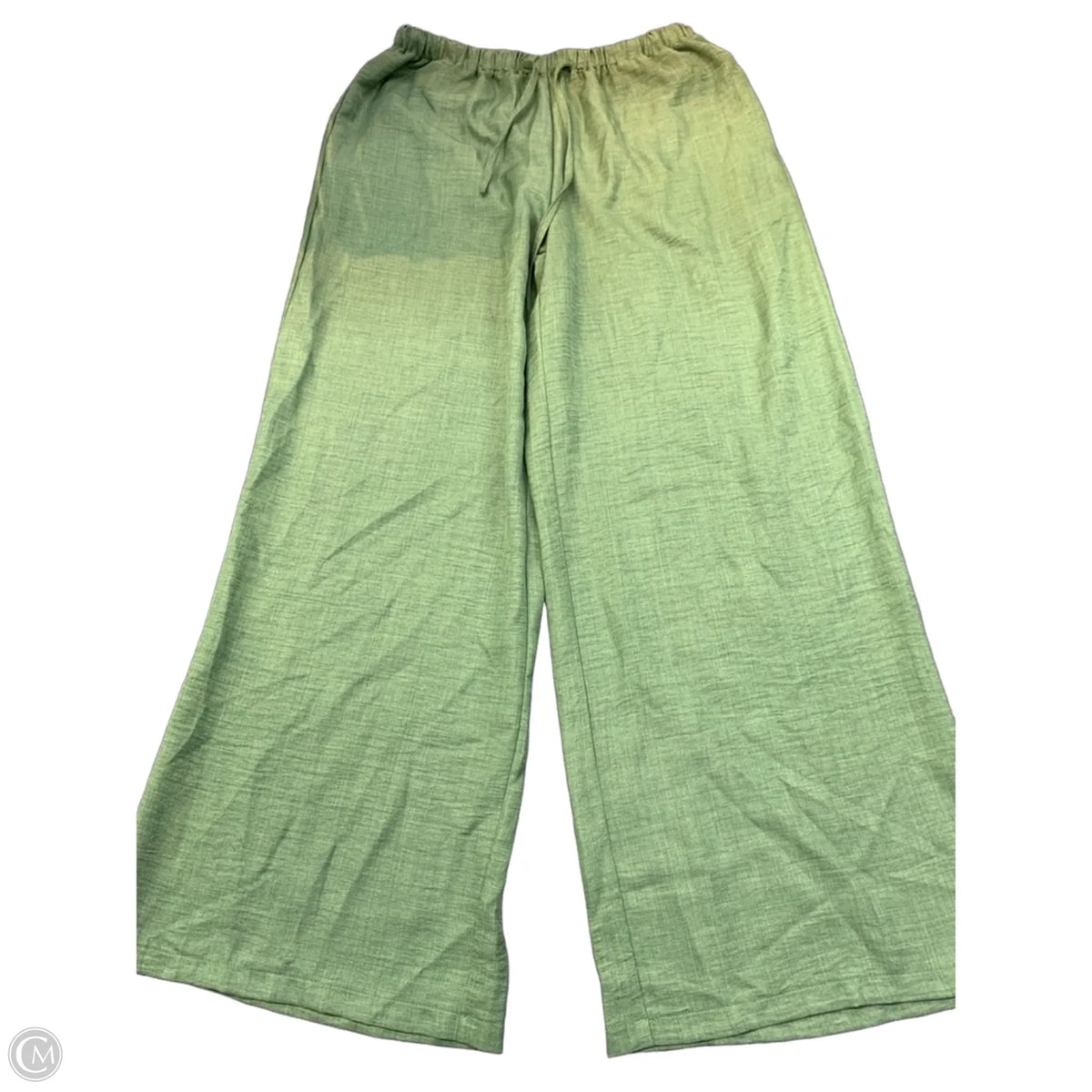 Pants Linen By Musera In Green, Size: L