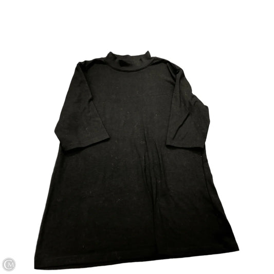 Top Short Sleeve By Clothes Mentor In Black, Size: Xl