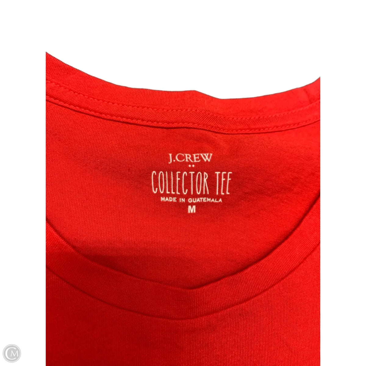 Top Short Sleeve Basic By J. Crew In Red, Size: M
