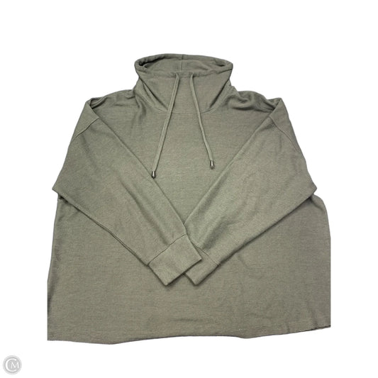 Sweatshirt Collar By Cupio In Green, Size: 1x