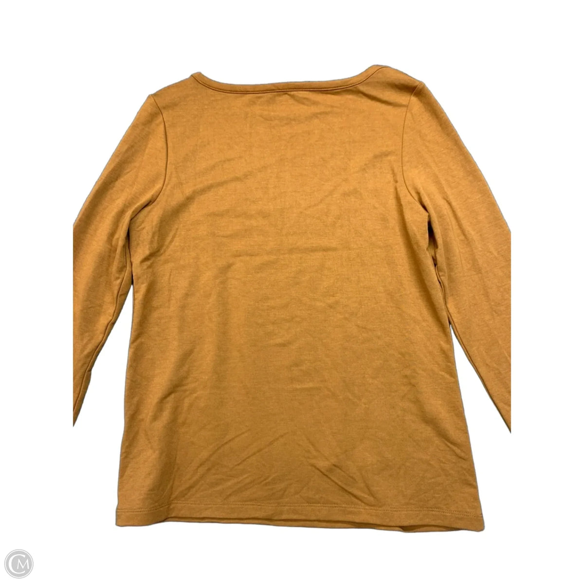 Top Long Sleeve Basic By Banana Republic In Tan, Size: S