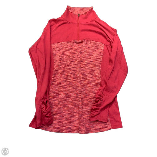 Sweatshirt Collar By Columbia In Maroon, Size: L
