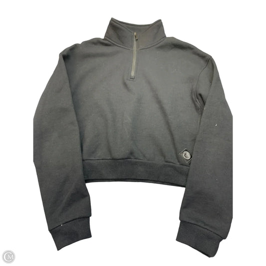 Sweatshirt Collar By Mpg In Black, Size: S