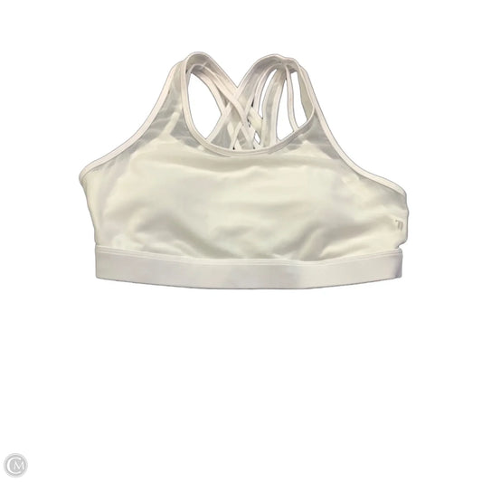Athletic Bra By Fabletics In White, Size: L