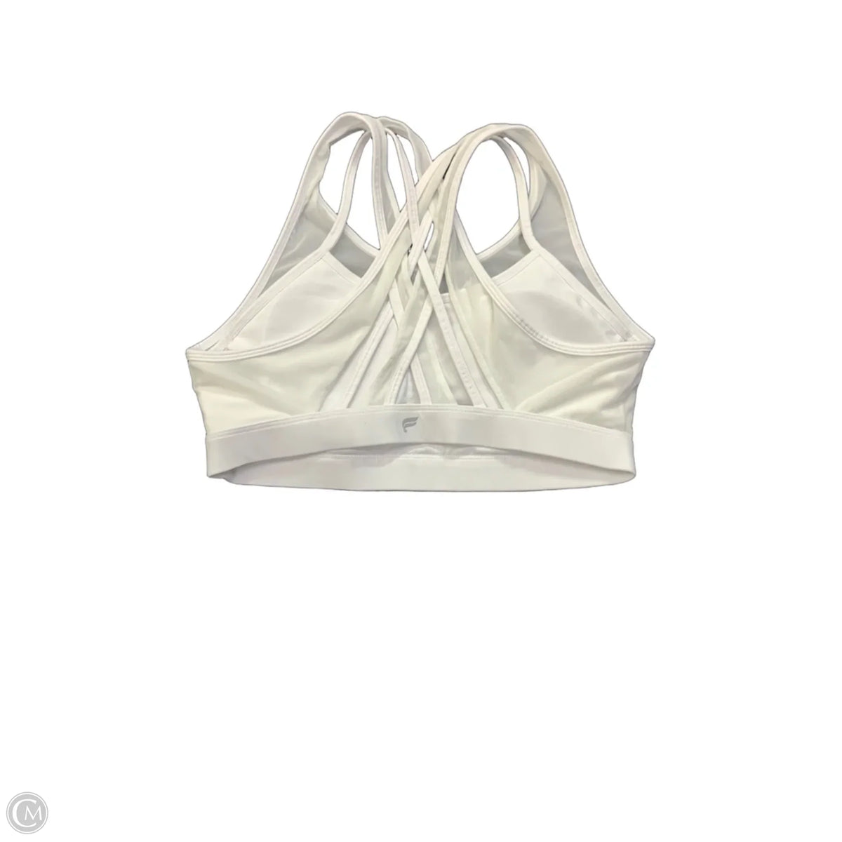 Athletic Bra By Fabletics In White, Size: L
