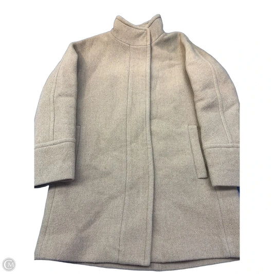 Coat Peacoat By J. Crew In Tan, Size: 10