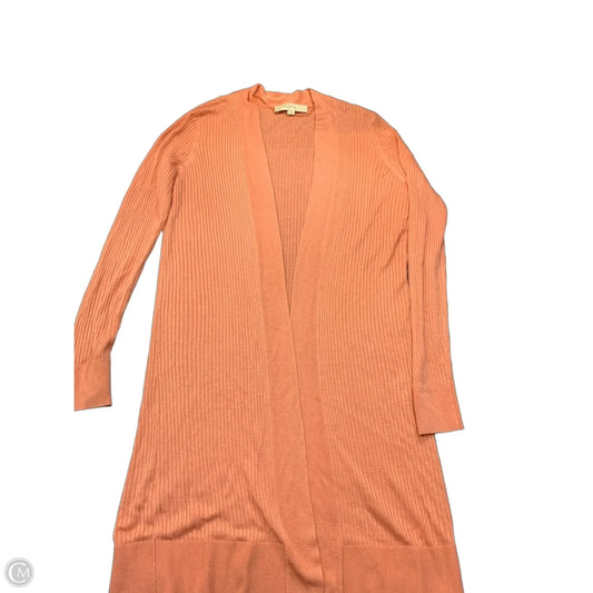 Sweater Cardigan By Loft In Pink, Size: Xs