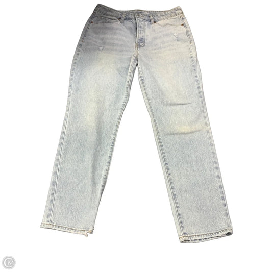 Jeans Straight By Old Navy In Blue Denim, Size: 12