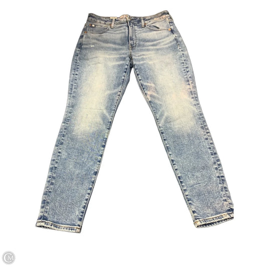 Jeans Jeggings By American Eagle In Blue Denim, Size: 12