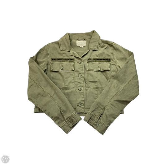 Jacket Shirt By Aeropostale In Green, Size: Xl