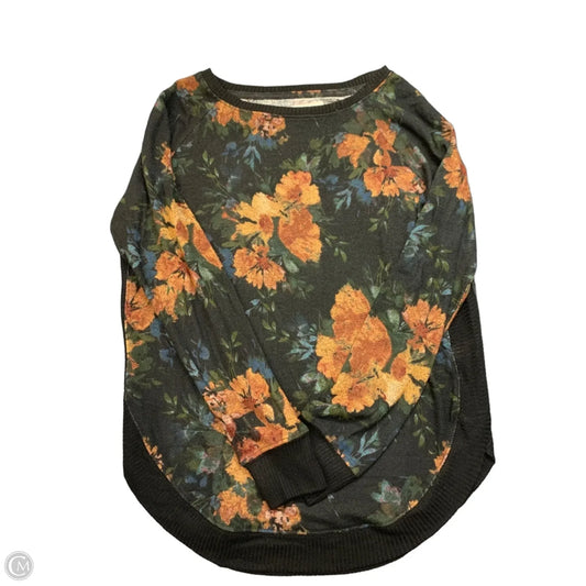 Sweater By Maurices In Black & Yellow, Size: S