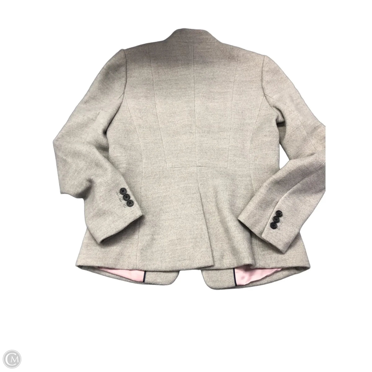 Blazer By Banana Republic In Grey, Size: 6