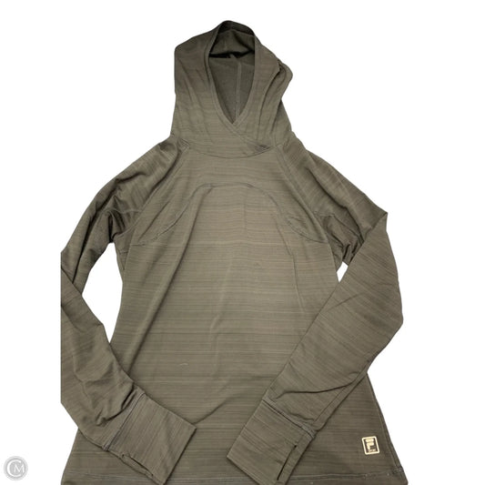 Athletic Sweatshirt Hoodie By Fila In Black, Size: M