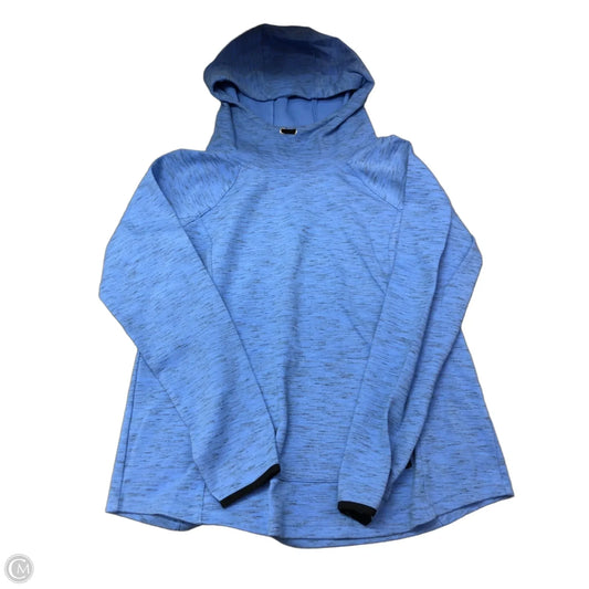 Sweatshirt Hoodie By Tek Gear In Blue, Size: L
