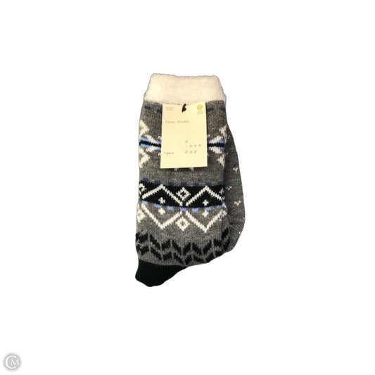 Socks By A New Day In Grey, Size: Osfm