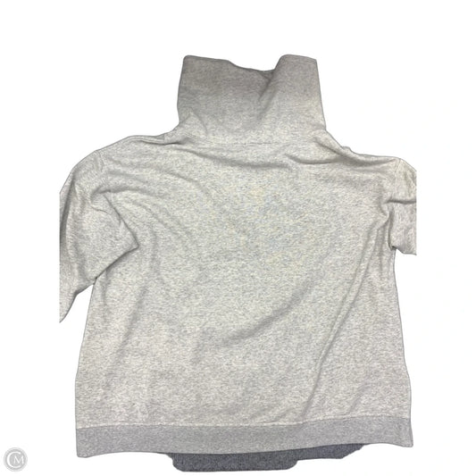 Sweatshirt Collar By Talbots In Grey, Size: 3x