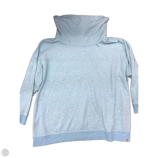 Sweatshirt Collar By Talbots In Blue, Size: 3x
