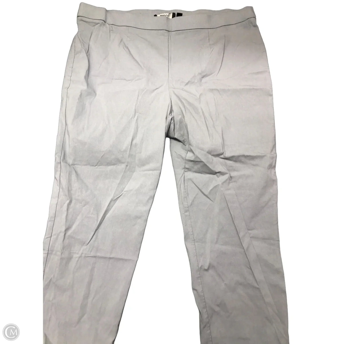 Pants Cropped By Briggs In Grey, Size: 20