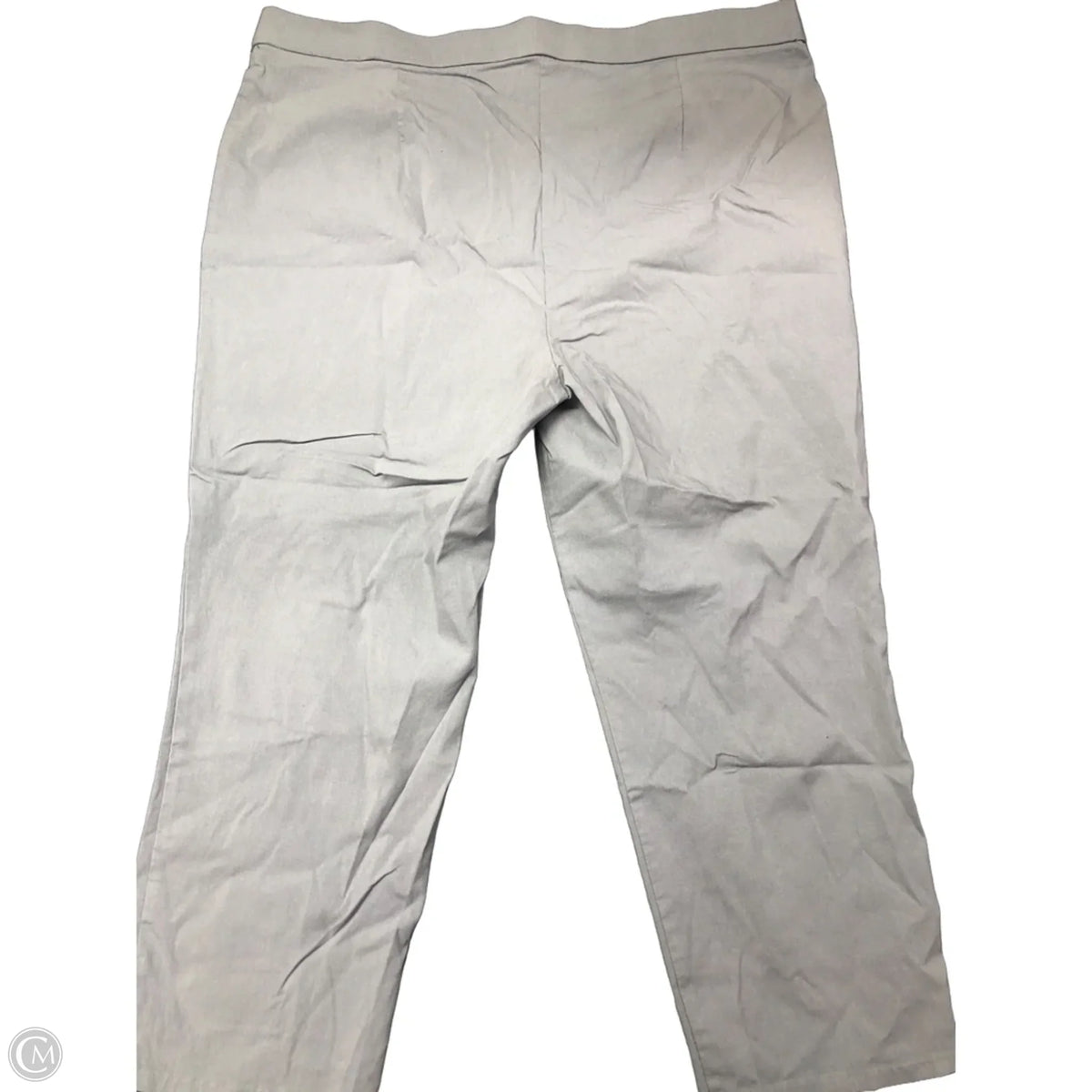 Pants Cropped By Briggs In Grey, Size: 20