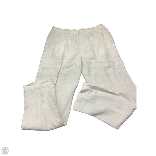 Pants Linen By Tommy Bahama In Tan, Size: Xl