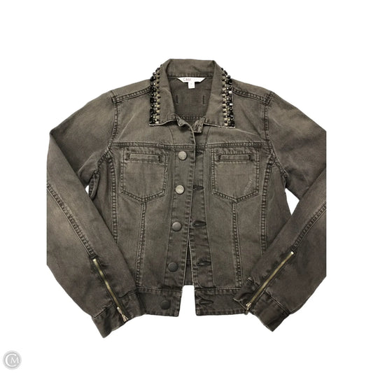 Jacket Denim By Cabi In Black, Size: M