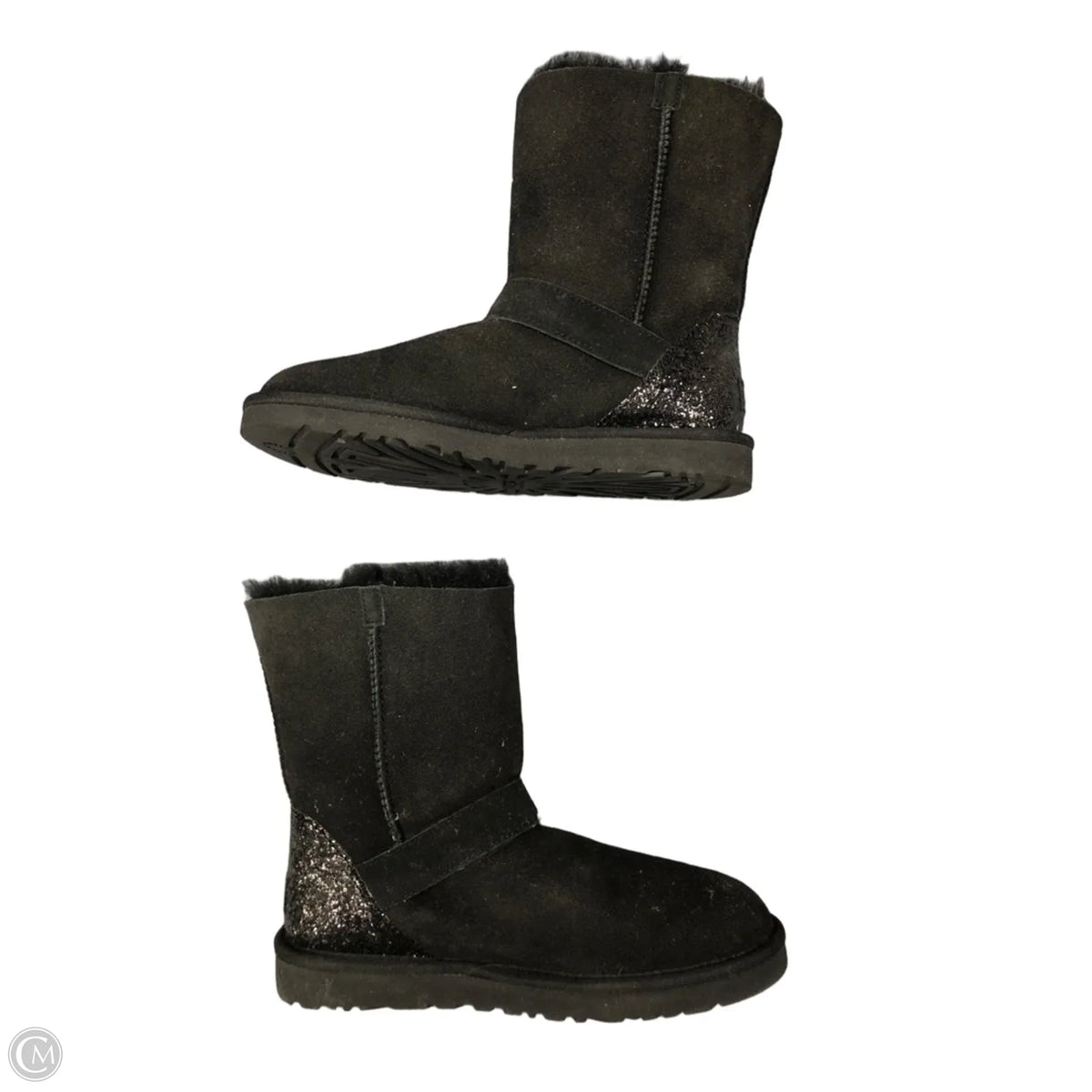 Boots Designer By Ugg In Black, Size: 7