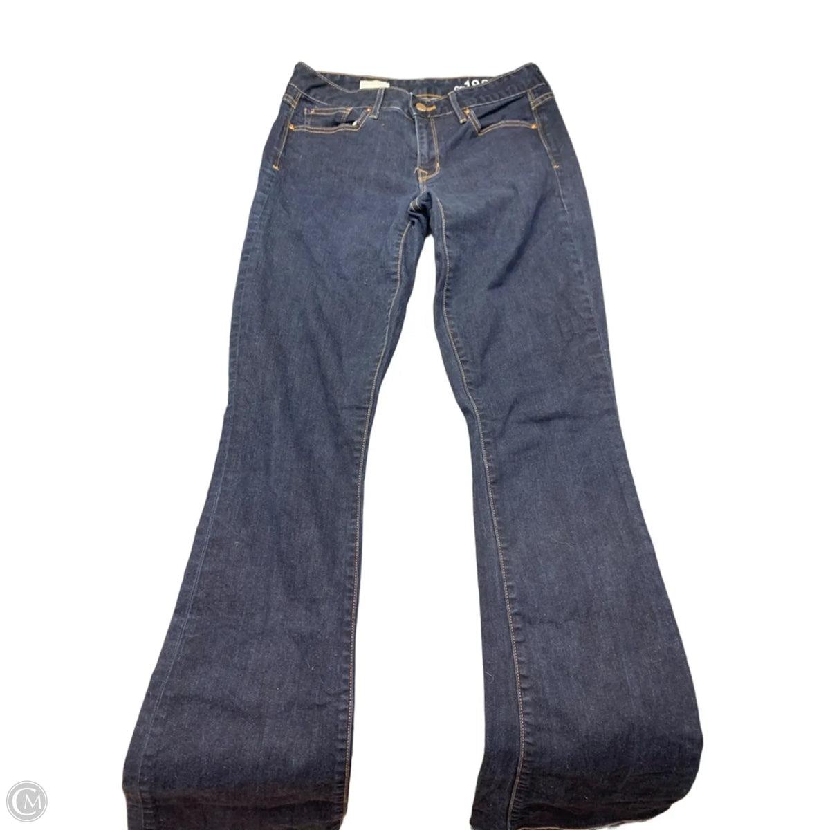 Jeans Flared By Gap In Blue Denim, Size: 28