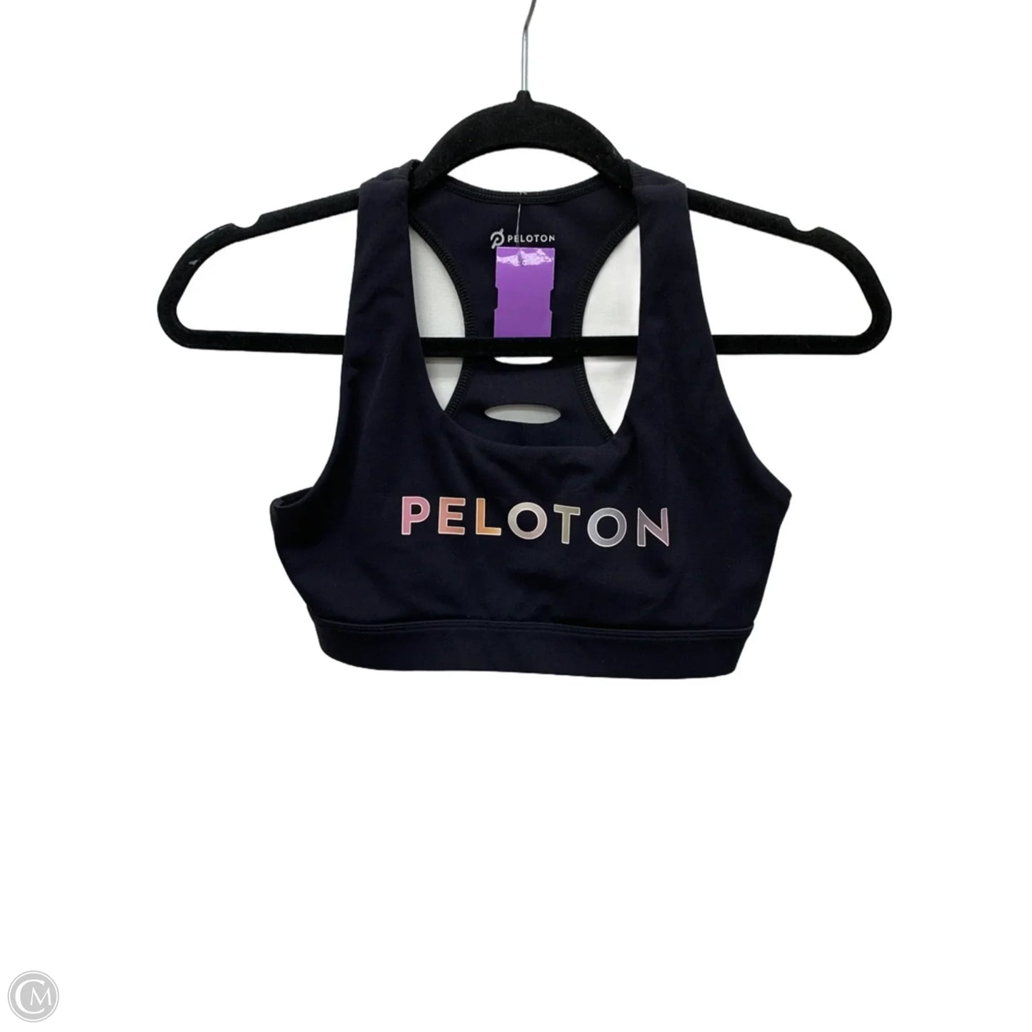 Athletic Bra By Clothes Mentor In Black, Size: S