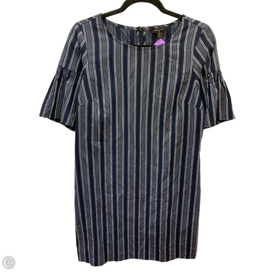 Dress Casual Midi By Banana Republic In Navy, Size: 8