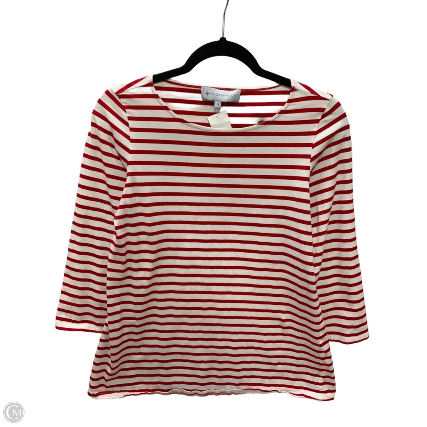 Top Long Sleeve By Tuckernuck In White, Size: S