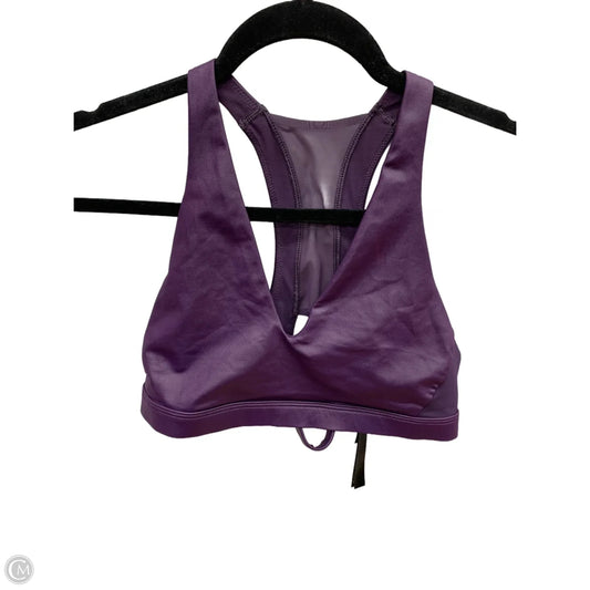 Athletic Bra By Victorias Secret In Purple, Size: L