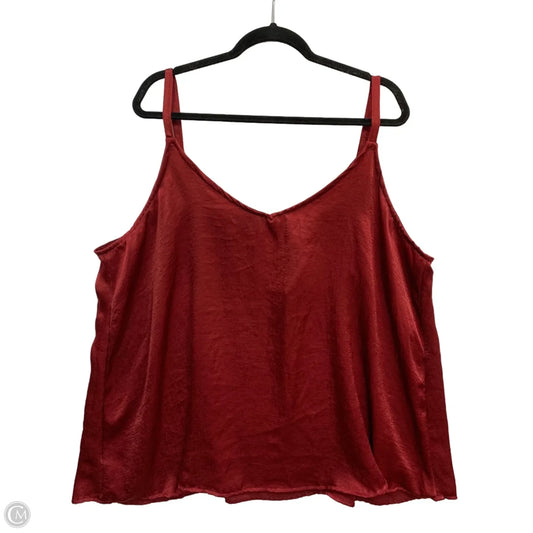 Tank Top By Torrid In Maroon, Size: 2x