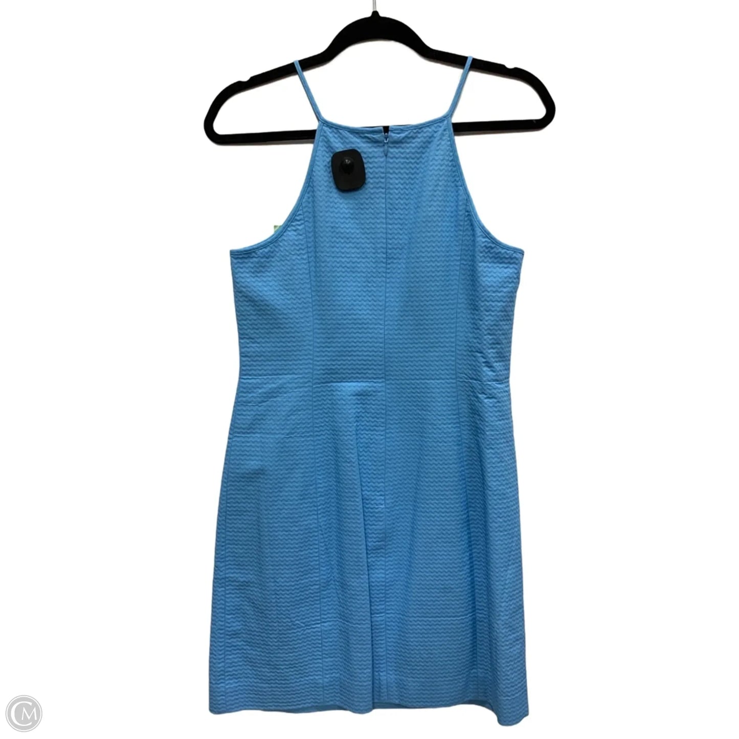 Dress Designer By Lilly Pulitzer In Blue & Gold, Size: M