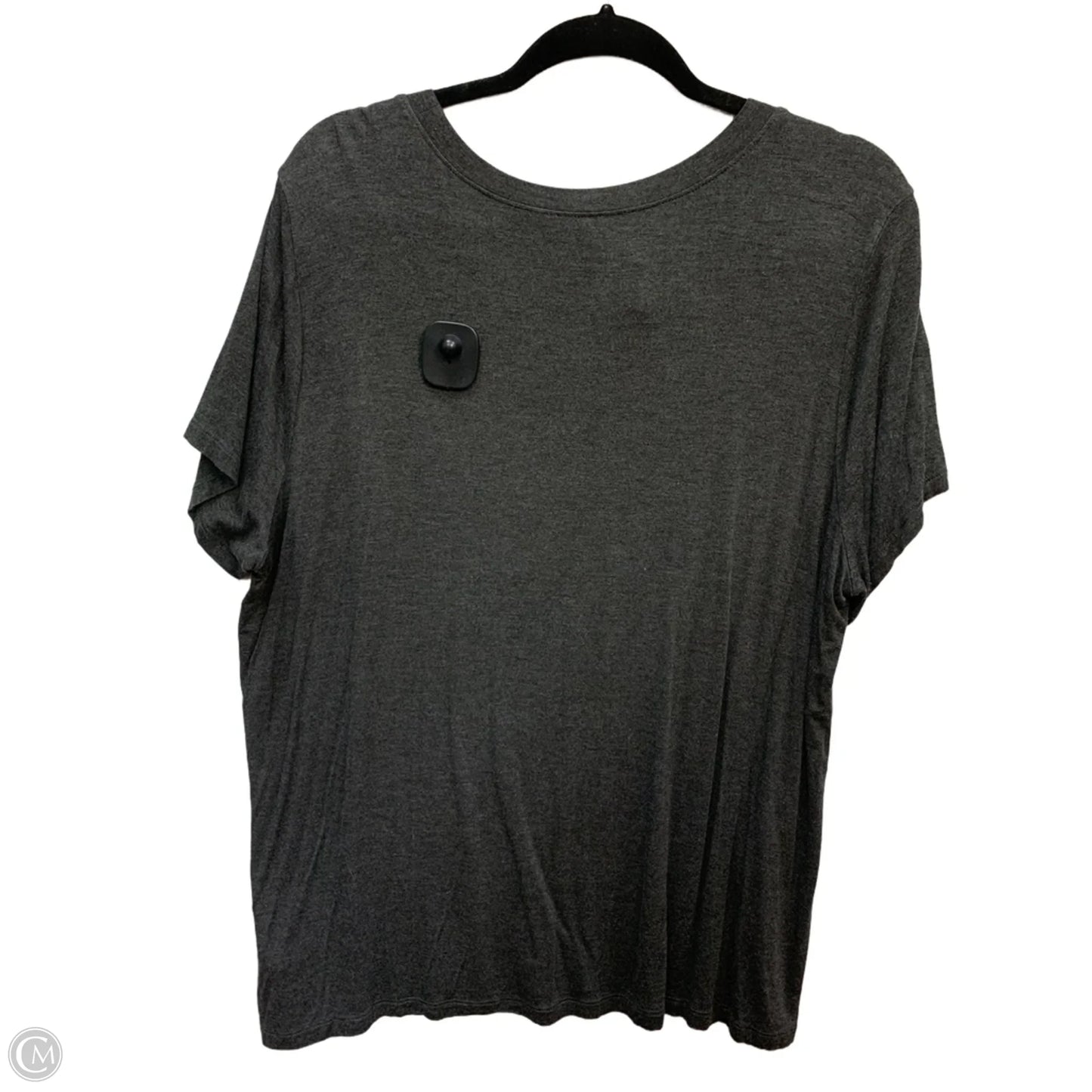 Top Short Sleeve Basic By Torrid In Grey, Size: 2x