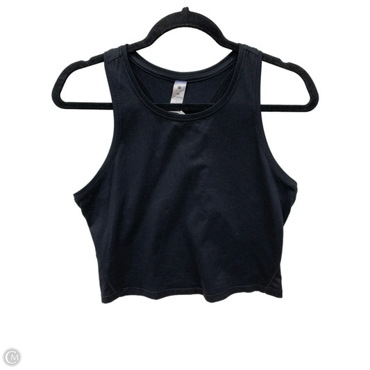 Athletic Tank Top By Yogalicious In Black, Size: M
