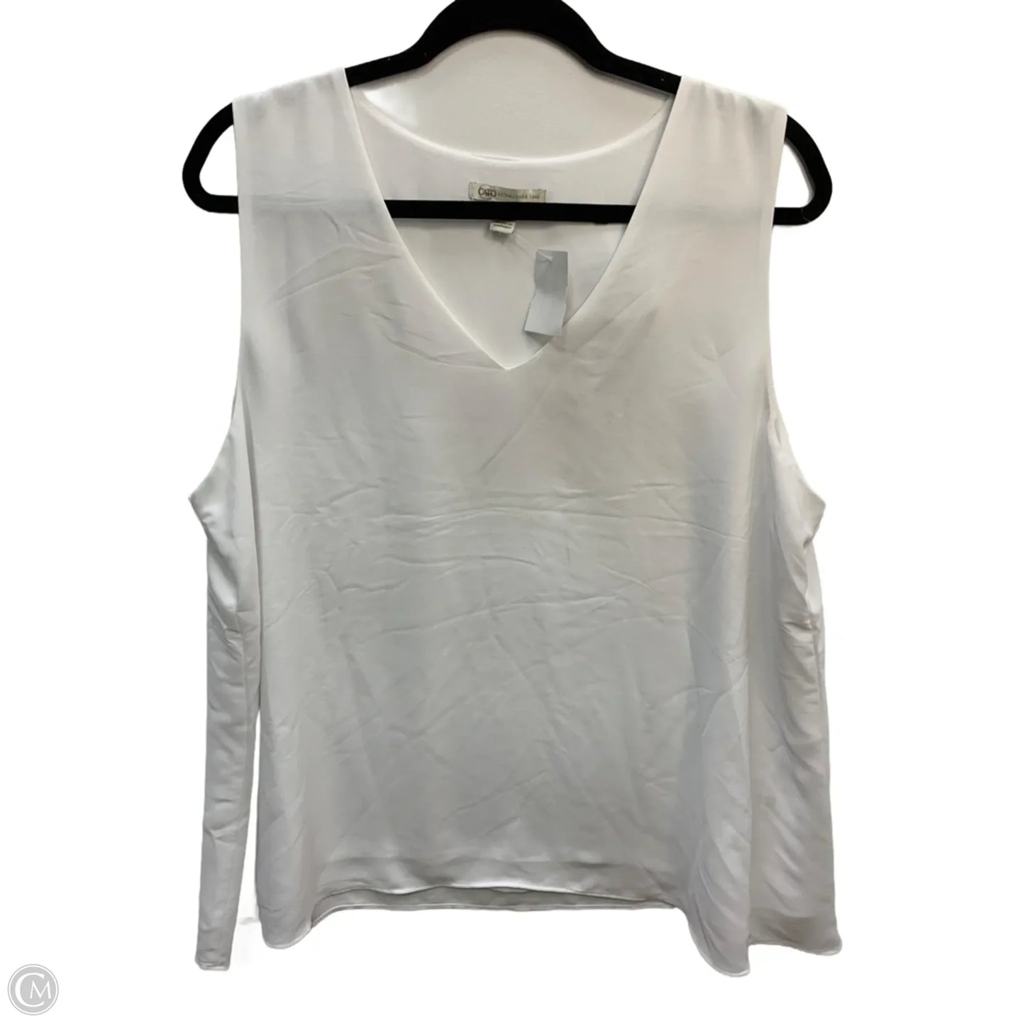 Tank Top By Cato In White, Size: Xl
