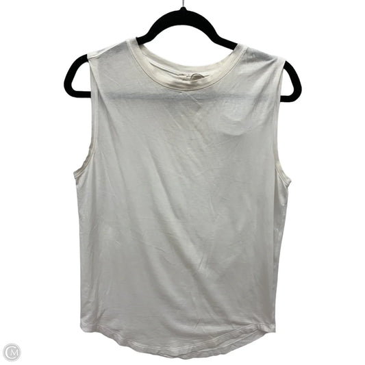 Athletic Tank Top By Lululemon In White, Size: S