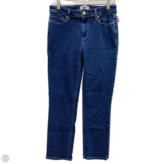 Jeans Boot Cut By Paige In Blue Denim, Size: 6