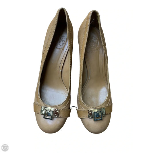 Shoes Designer By Tory Burch In Tan, Size: 9