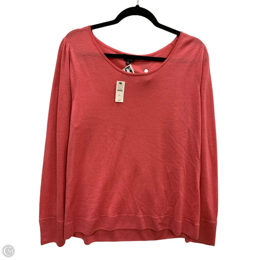 Sweater By Talbots In Pink, Size: Xl