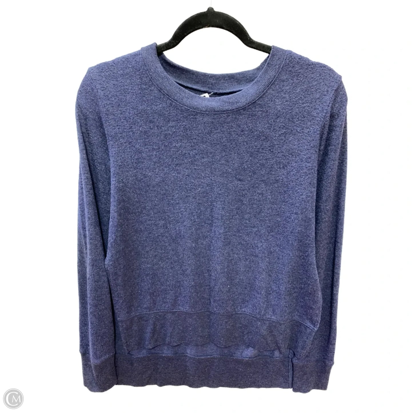 Top Long Sleeve By Alo In Navy, Size: Xs