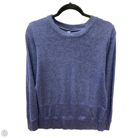 Top Long Sleeve By Alo In Navy, Size: Xs