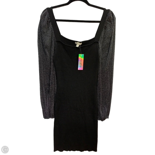Dress Party Midi By Derek Heart In Black, Size: Xl