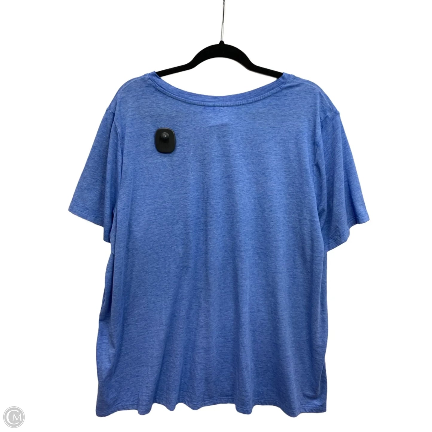 Top Short Sleeve Basic By Cato In Blue, Size: 22