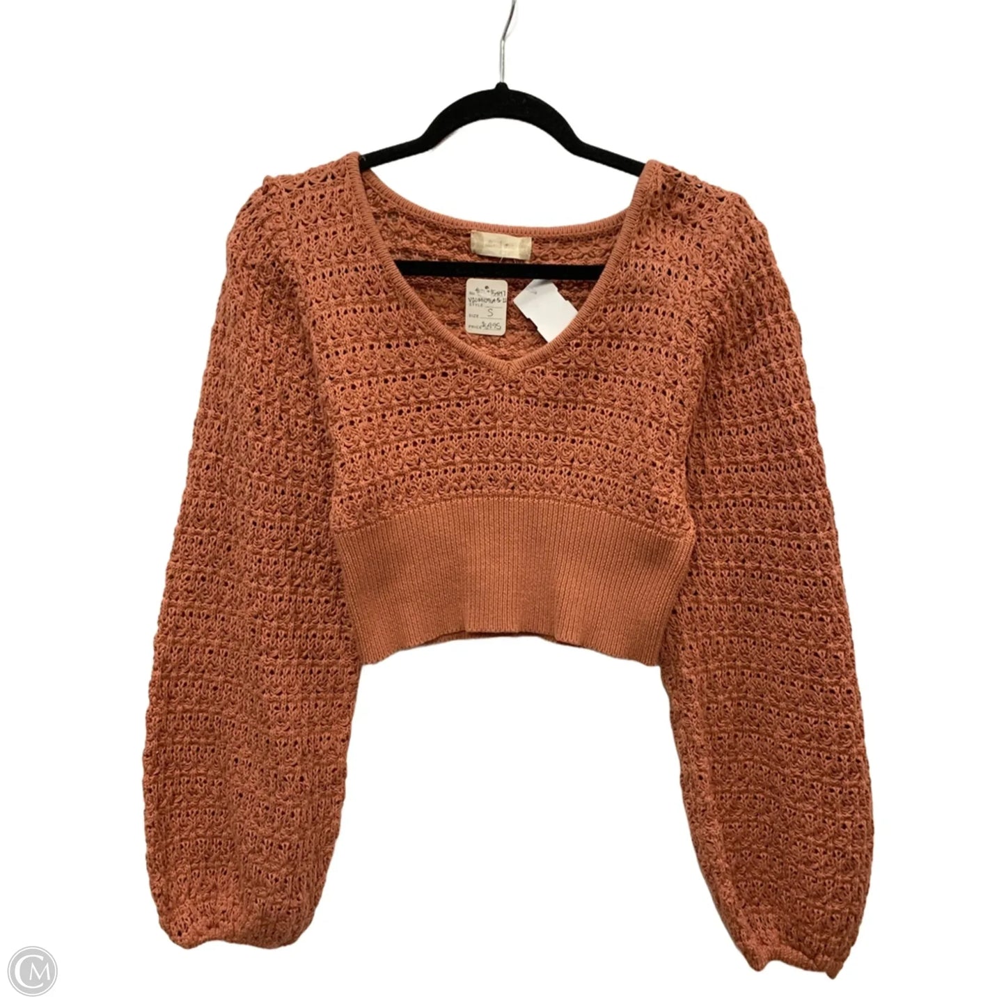 Top Long Sleeve By Altard State In Orange, Size: S