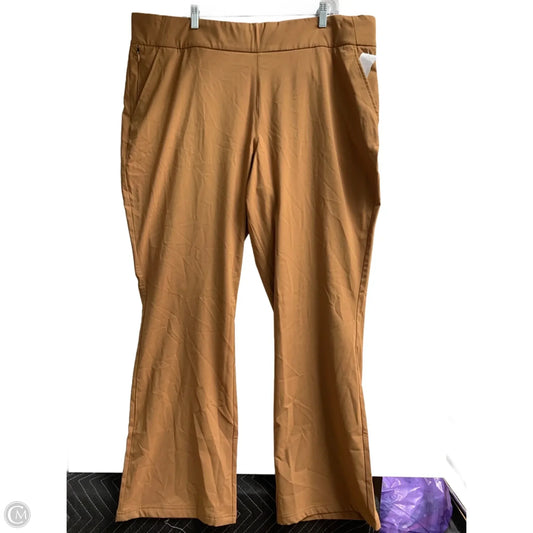 Athletic Pants By Columbia In Tan, Size: 2x
