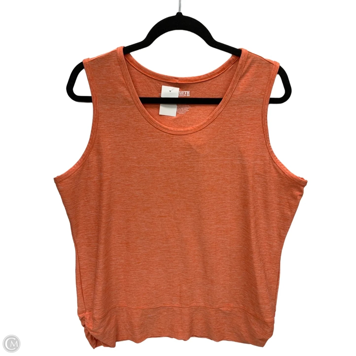 Athletic Tank Top By Duluth Trading In Orange, Size: Xl